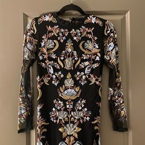 Free People Hand-knit Mini Dress